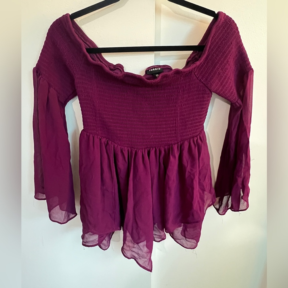 Torrid Off-Shoulder Top